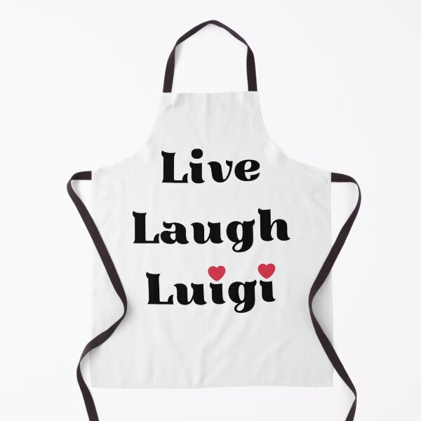 Item preview, Live, Laugh, Luigi design with hearts designed and sold by Dollycat Industries.