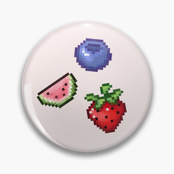 Item preview, Pretty Pixel Fruits designed and sold by Yusraah's Art.
