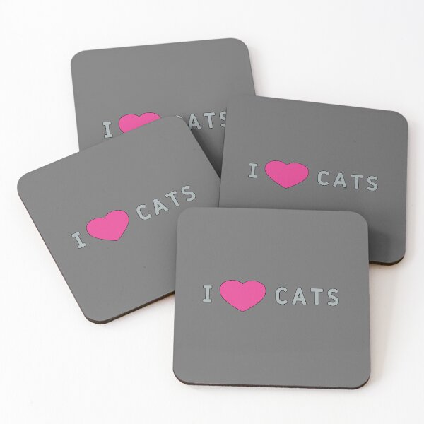 Item preview, I Love (Heart) Cats designed and sold by MoePark.