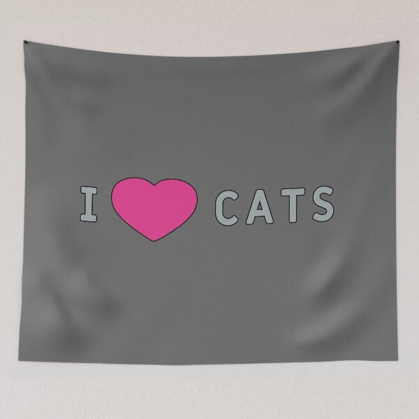 Item preview, I Love (Heart) Cats designed and sold by MoePark.
