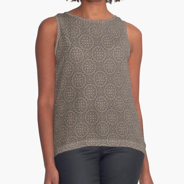 Item preview, Secret Garden - Mocha designed and sold by Floresco Studio.