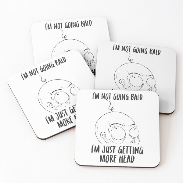 Item preview, I’m Not Going Bald I’m Just Getting More Head Funny dad designed and sold by teeshop87.