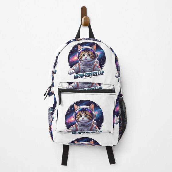 Item preview, Meow-terstellar – Cute Astronaut Cat Floating in Space designed and sold by bannzy.