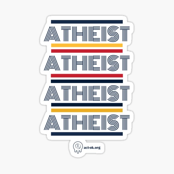 Atheist Copy Sticker