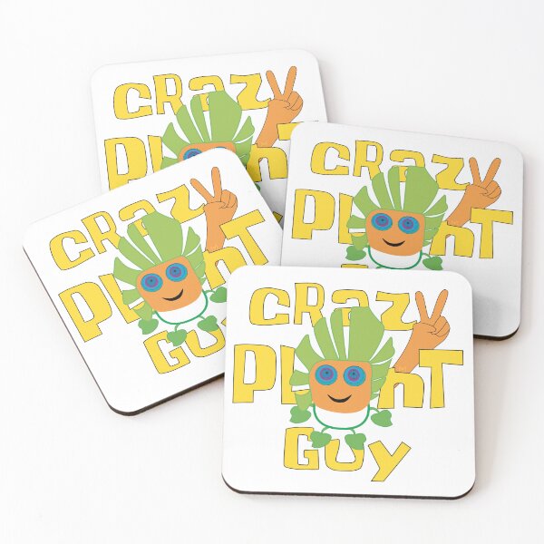 Item preview, Crazy Plant and Peace Loving Guy - Cute designed and sold by MoePark.