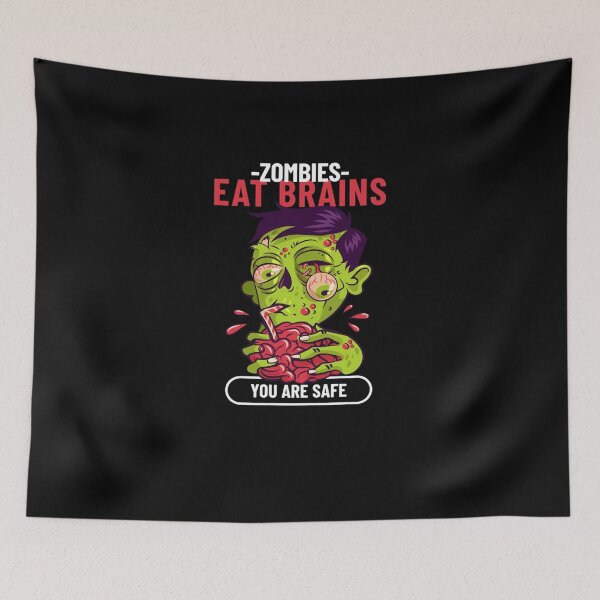 Item preview, Funny Zombie Quotes & Brain Humor – Undead Laughs designed and sold by bamantara94.