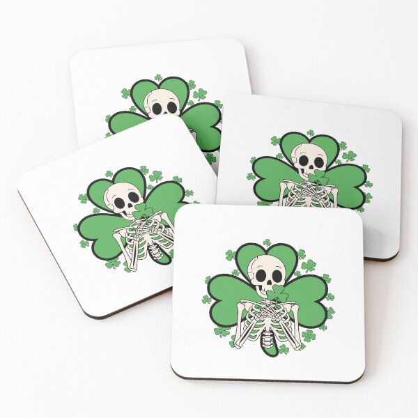 Item preview, Feeling Lucky – Minimalist St. Patrick's Day Clover Tee | Time2TwinIt | Time 2 Twin It designed and sold by LAVegasVibes .