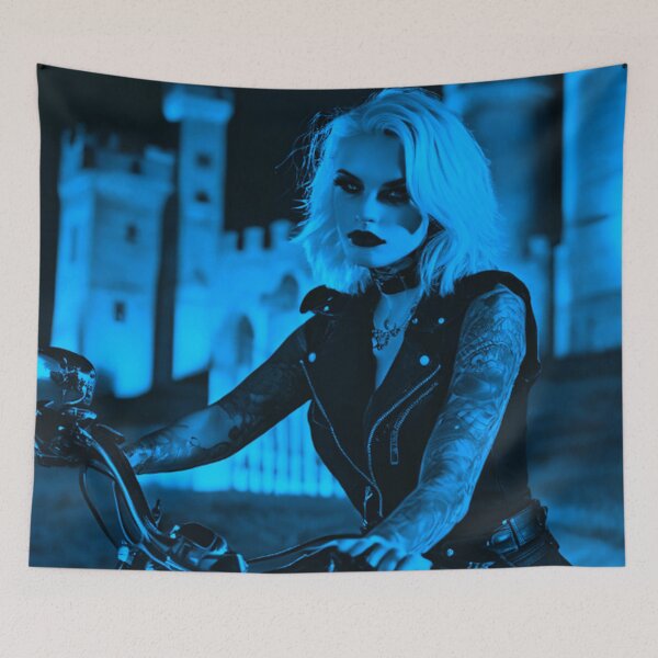 Item preview, Dark Goth Biker Girls designed and sold by TheDarkWardrobe.