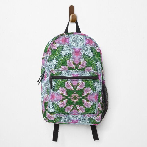 Item preview, Bradley Lake Park Cherry Blossoms with Evergreen Trees Kaleidoscope designed and sold by KaleidoscopeMeg.