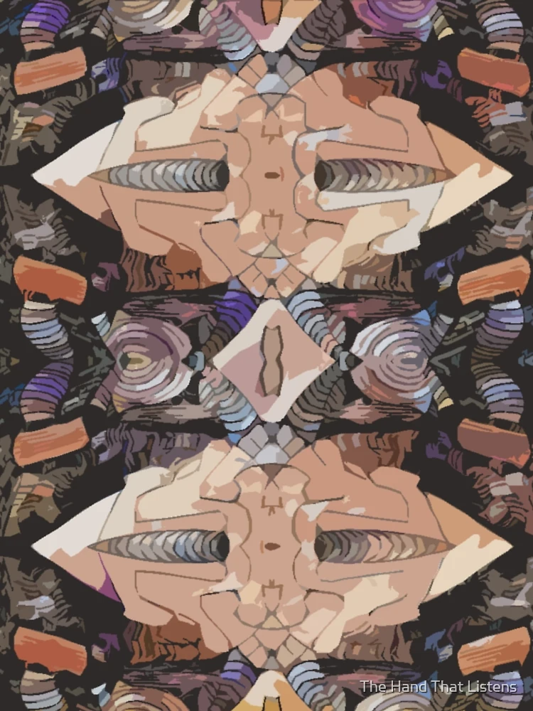 Thumbnail 3 of 3, Scarf, Abstract background designed and sold by The Hand That Listens.