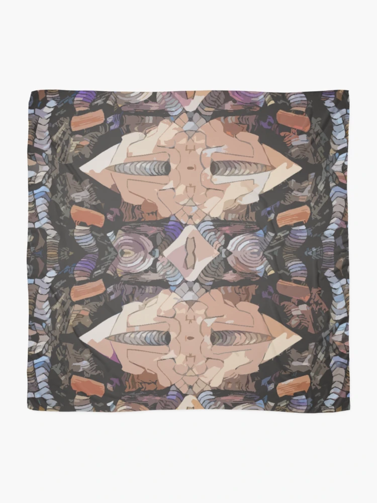 Thumbnail 2 of 3, Scarf, Abstract background designed and sold by The Hand That Listens.