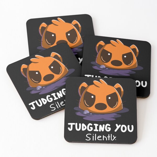 Item preview, The Otter Is Judging You Silently designed and sold by RedPandaTee.
