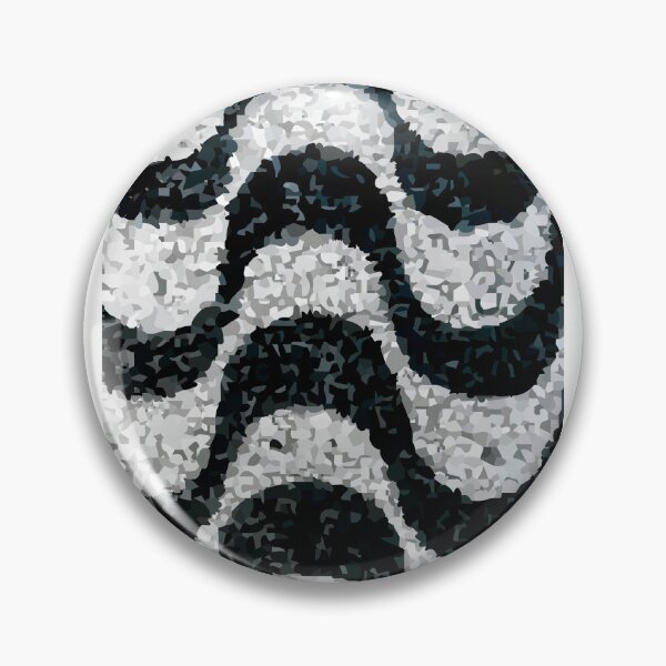 Item preview, Vector black and white of the waves sidewalk designed and sold by Alf Ribeiro.