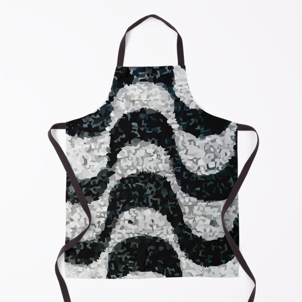 Item preview, Vector black and white of the waves sidewalk designed and sold by Alf Ribeiro.