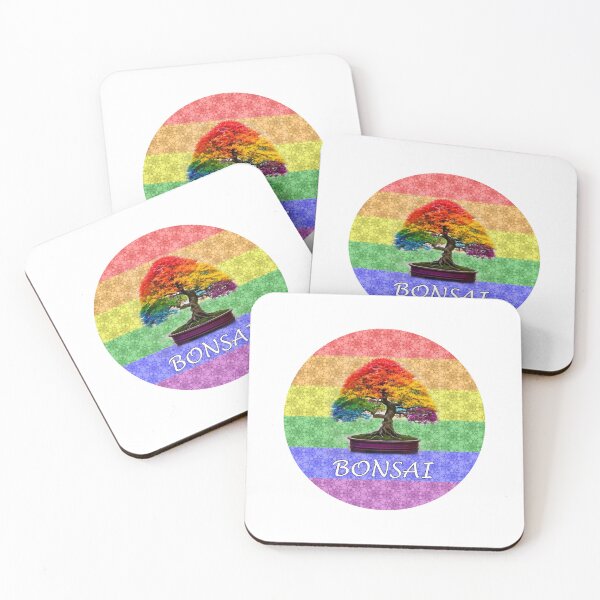 Item preview, Bonsai Tree Art - Gay Pride designed and sold by PrideFeliz.