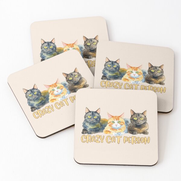 Item preview, Crazy Cat Person designed and sold by HinsonCreations.