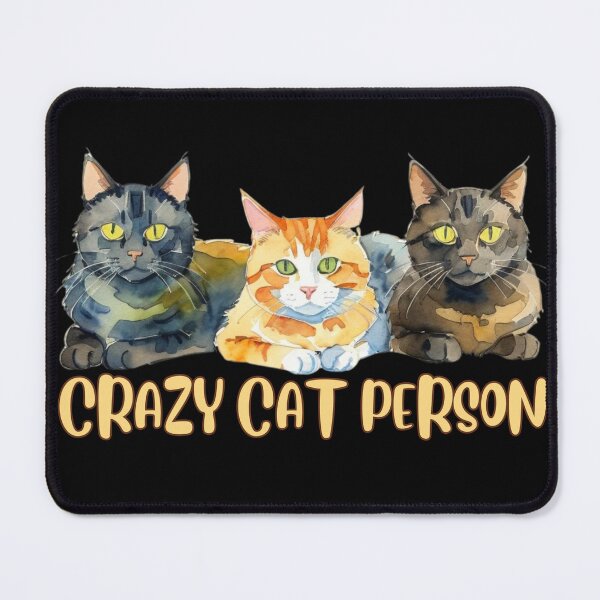 Item preview, Crazy Cat Person designed and sold by HinsonCreations.