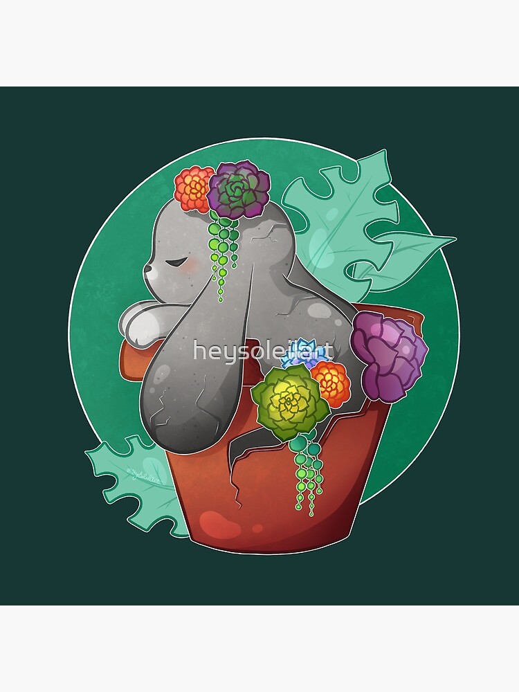 Thumbnail 4 von 4, Kissen, Saftiger Gartenhase designt und verkauft von heysoleilart.