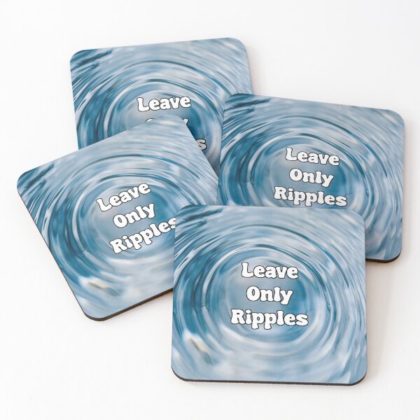 Item preview, Leave Only Ripples designed and sold by Nanocurry Art.