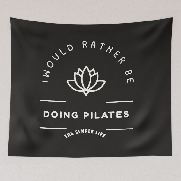 Item preview, I Would Rather Be Doing Pilates T-Shirt | Simple Life Fitness Lover designed and sold by wiggylyn.