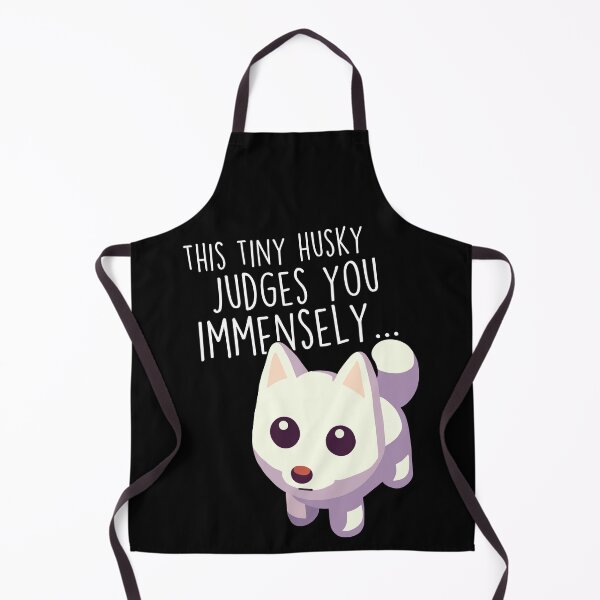 Item preview, Tiny White Husky Dog Judges designed and sold by Clara Hollins.
