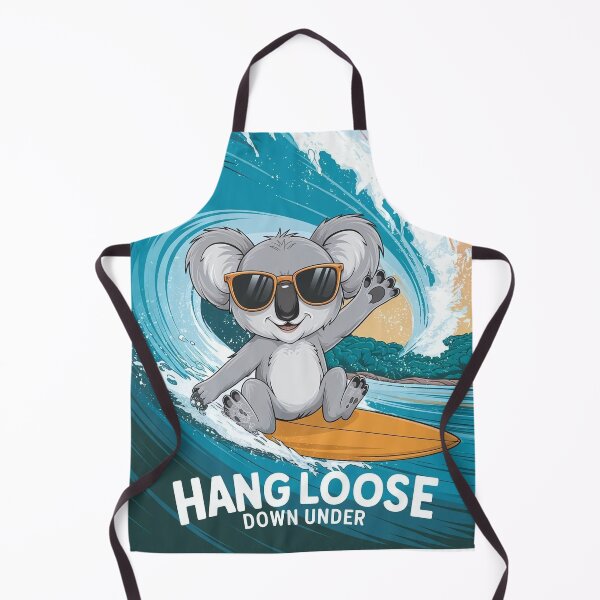 Item preview, Koala Surfer - Hang loose Downunder designed and sold by HappyHarmonyArt.