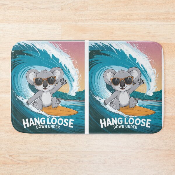 Item preview, Koala Surfer - Hang loose Downunder designed and sold by HappyHarmonyArt.