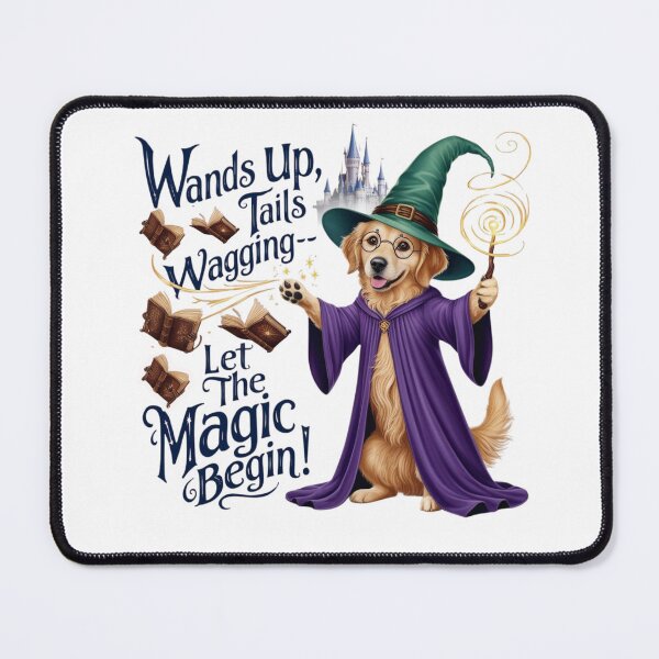 Item preview, Magical Wizard Dog – Fantasy Spellcaster Pup Design designed and sold by bannzy.