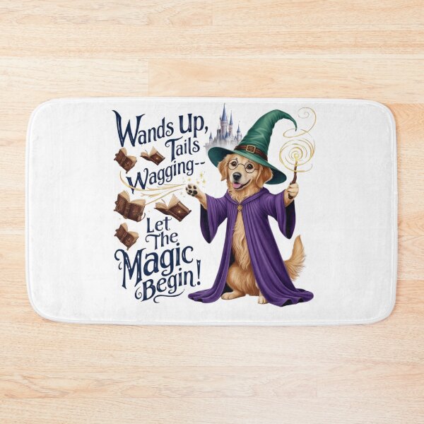 Item preview, Magical Wizard Dog – Fantasy Spellcaster Pup Design designed and sold by bannzy.