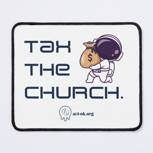 Item preview, Tax The Church spaceman designed and sold by ACTBOD.