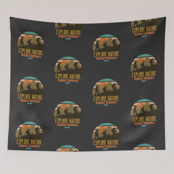 Item preview, Explore Nature - Support Outdoors designed and sold by LewpyG.
