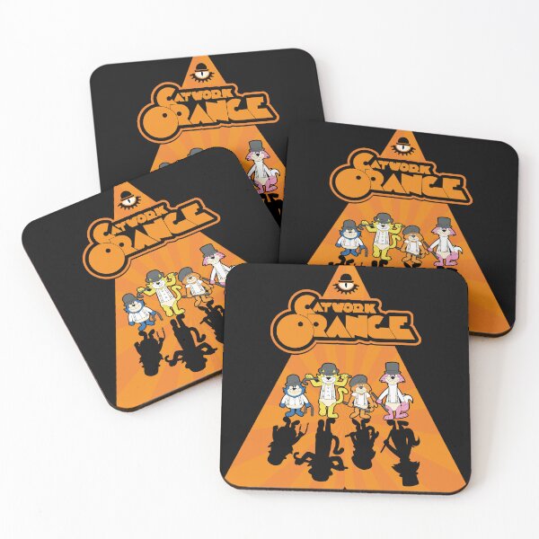 Item preview, A Catwork Orange, A cat versión of A Clockwork Orange designed and sold by Robert "Hellfish" Fonseca.