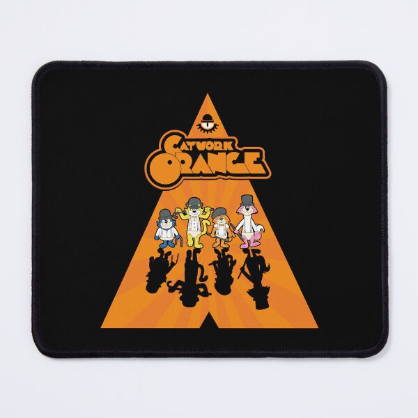 Item preview, A Catwork Orange, A cat versión of A Clockwork Orange designed and sold by Robert "Hellfish" Fonseca.