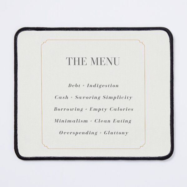 Item preview, Life's Financial Menu designed and sold by theartist121.