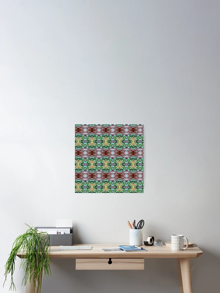Thumbnail 2 of 3, Poster, Seamless pattern designed and sold by The Hand That Listens.