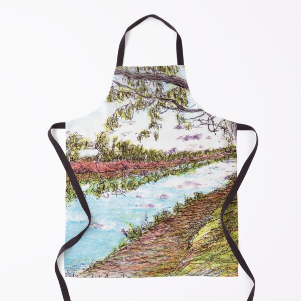 Item preview, Australian Scene - Ashburton River, Onslow, WA, Aus. designed and sold by Anne Huth.