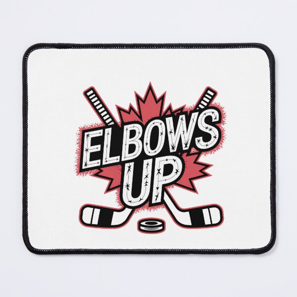 Item preview, Elbows Up Canada Hockey Artwork designed and sold by CottonCandyCo78.