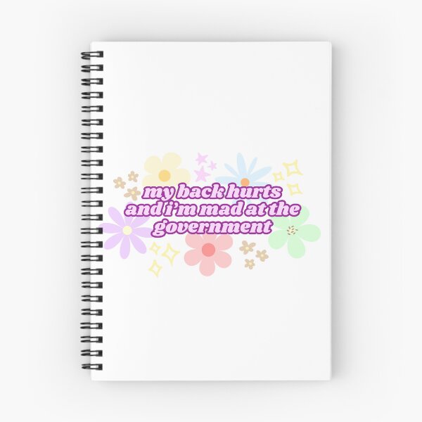Item preview, My Back Hurts and I'm Mad at the Government (Pink) designed and sold by Mollysb428.