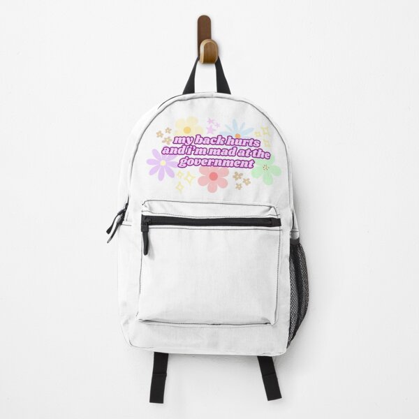 Item preview, My Back Hurts and I'm Mad at the Government (Pink) designed and sold by Mollysb428.