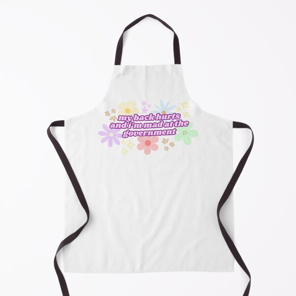Item preview, My Back Hurts and I'm Mad at the Government (Pink) designed and sold by Mollysb428.