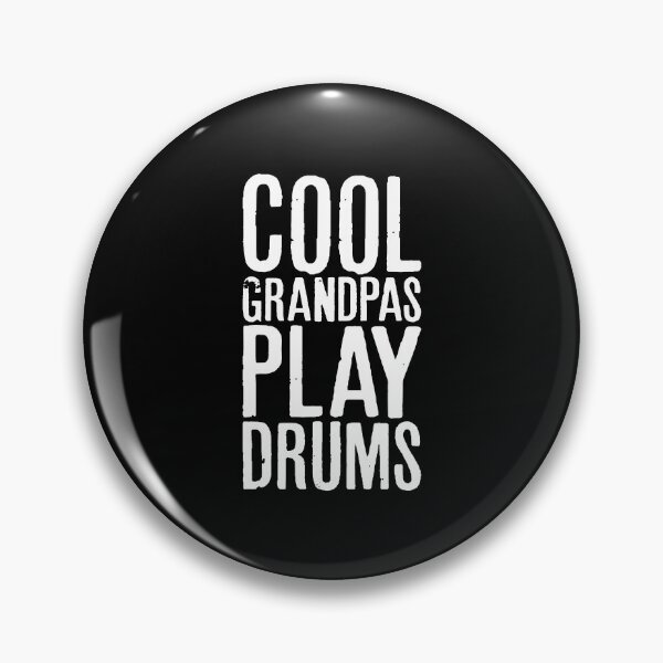 Item preview, Cool Grandpas Play Drums - Funny Drummer Grandpa designed and sold by ruinzahelva.