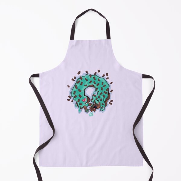 Item preview, Mint Donut Dog designed and sold by Wolf The Folk.
