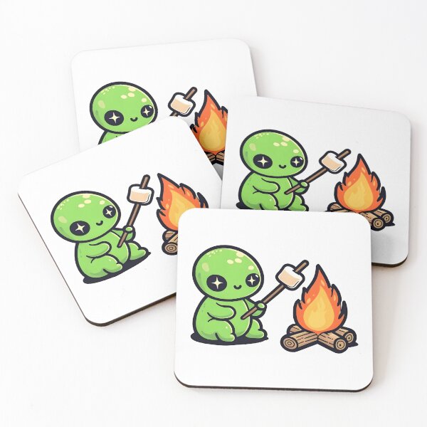 Artikelvorschau, Baby-Alien-Lagerfeuer entworfen und verkauft von GalacticLabs.