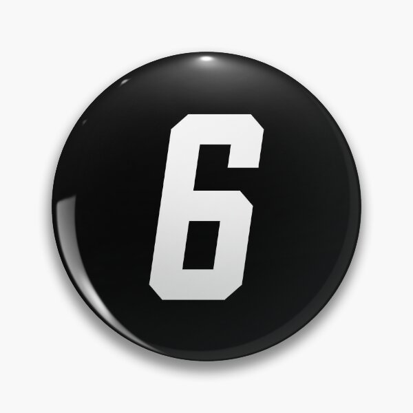 Item preview, MX Racing Number 6 (six) white slant italic designed and sold by designseventy.