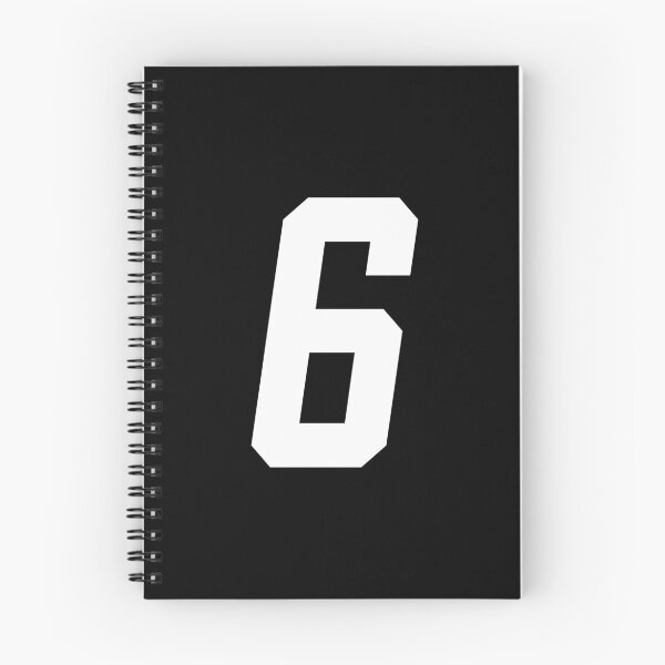 Item preview, MX Racing Number 6 (six) white slant italic designed and sold by designseventy.