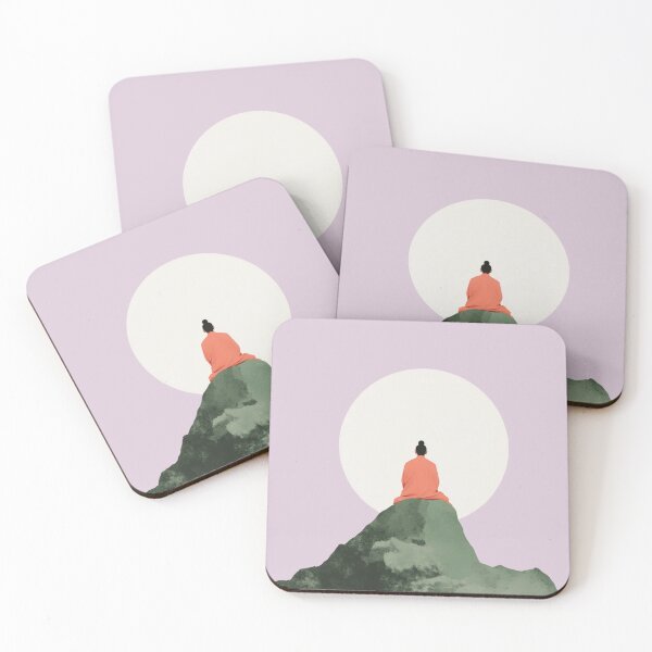Item preview, Buddhist monk  designed and sold by Haru-Design.
