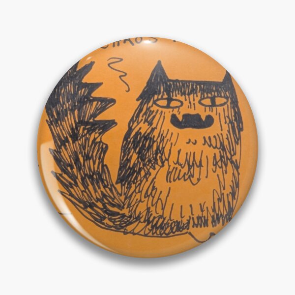 Item preview, Angry cat chaos monkey drawing  designed and sold by Emilyslibrary.