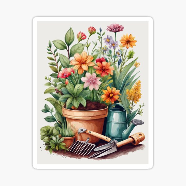 Item preview, Spring Into Gardening and Growth designed and sold by bb-15artstudio.