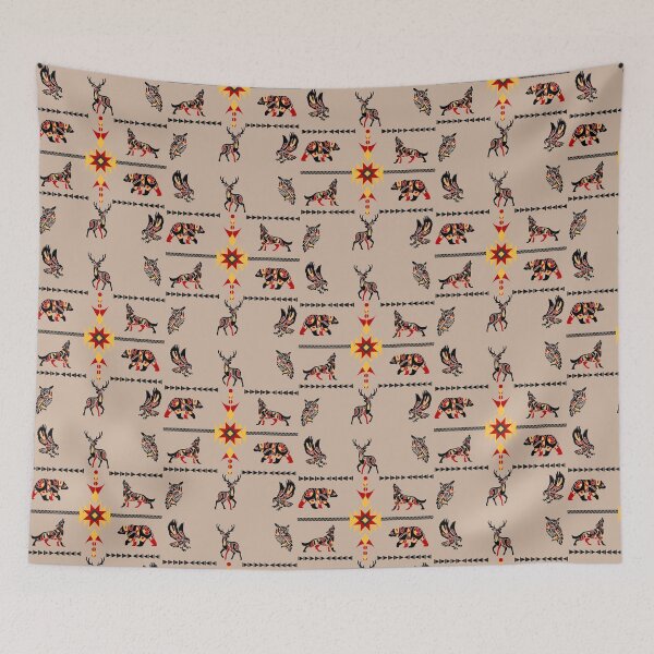Item preview, Tribal animals designed and sold by Savvysioux.