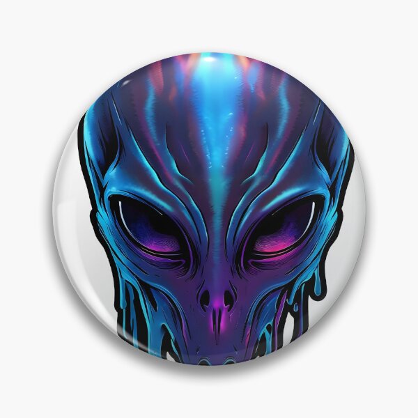 Item preview, Melting Alien Face designed and sold by GalacticLabs.